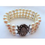 Antique Victorian Pearl Bracelet