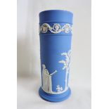 Wedgwood Blue Jasperware Vase