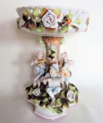 Antique German Porcelain Figural Centrepiece