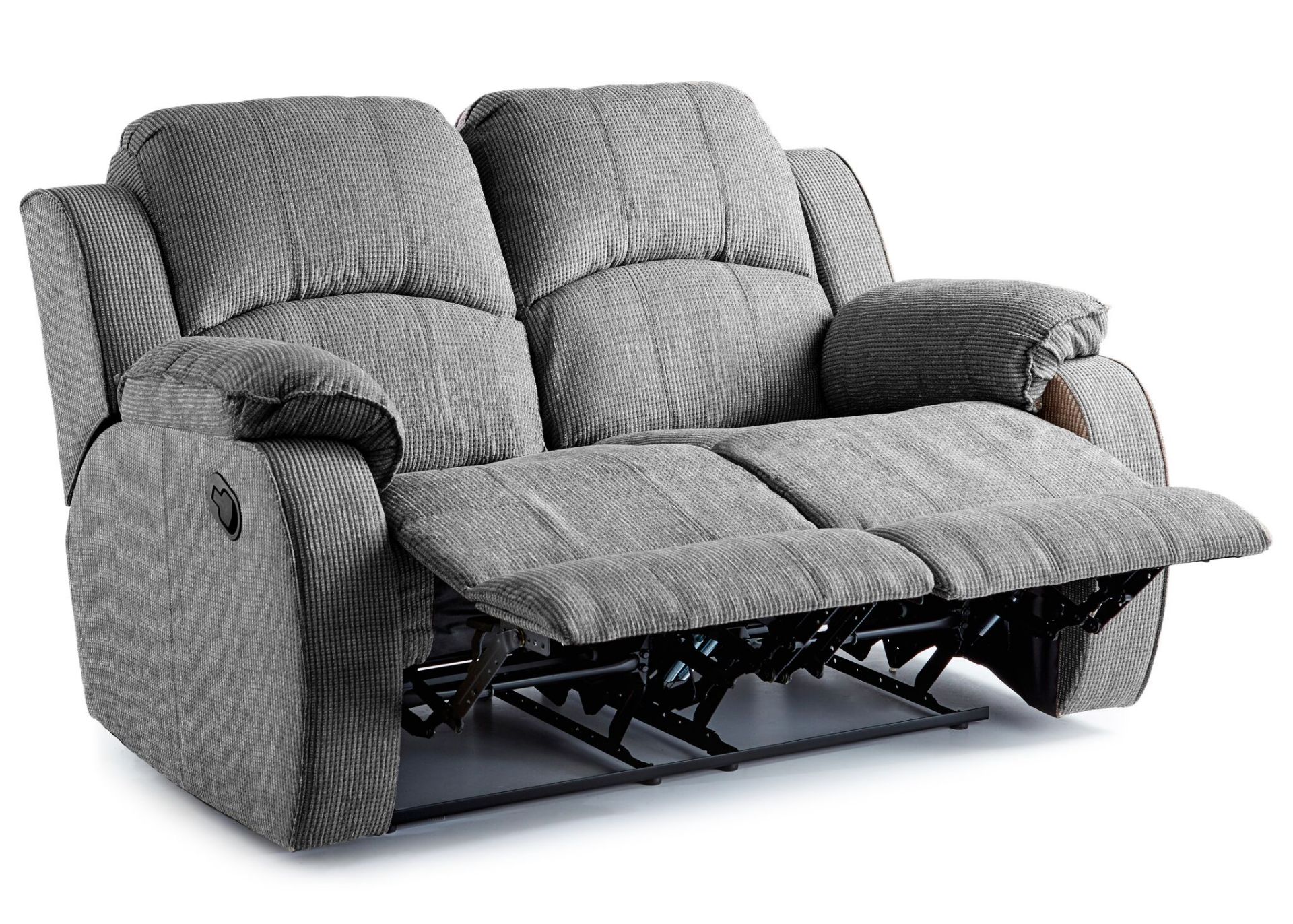 1x Brand New Buckingham 2 Seater Sofa in Graphite Tweed