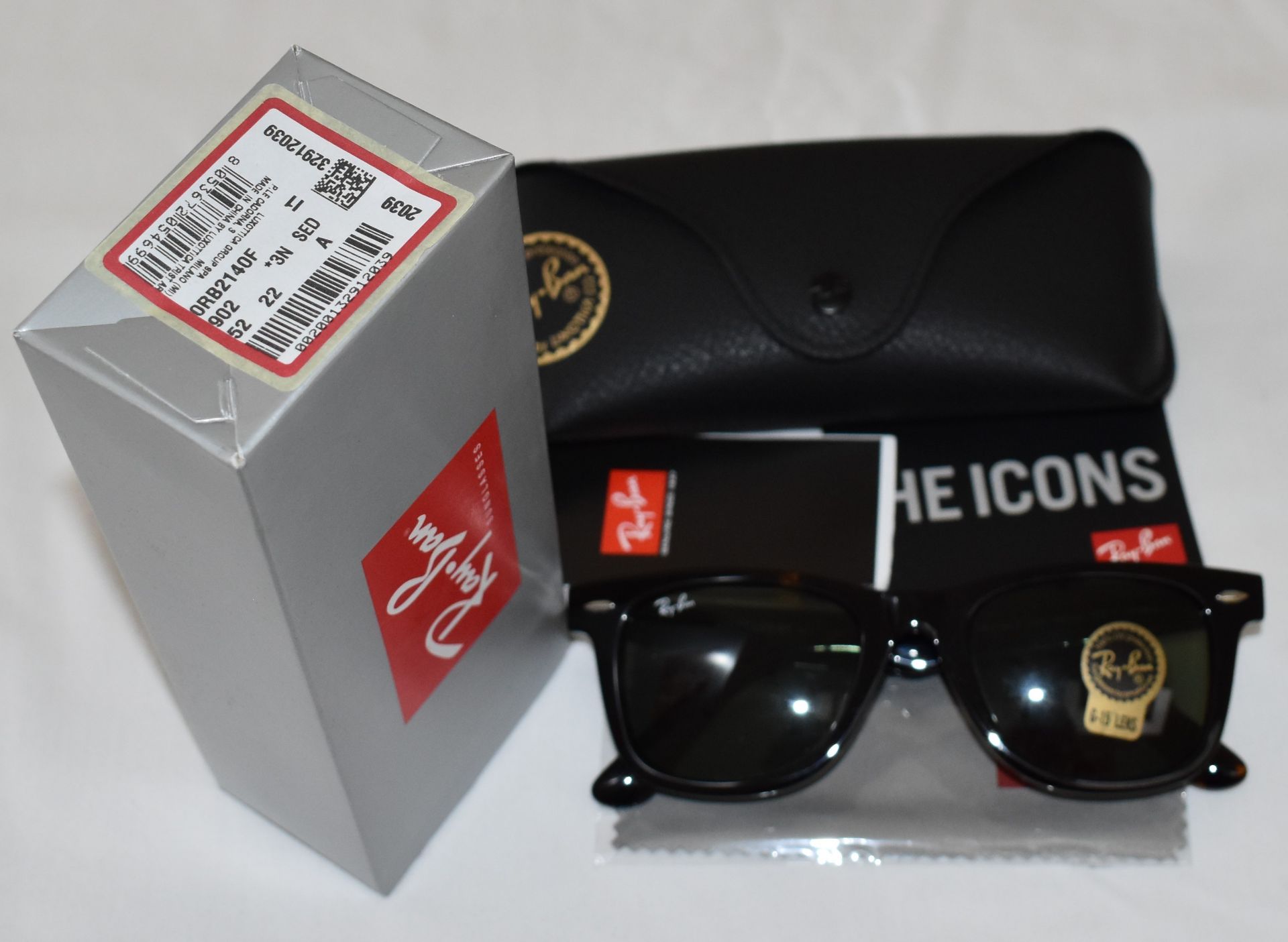 Ray Ban Sunglasses ORB2140F 902 *3N - Image 2 of 2