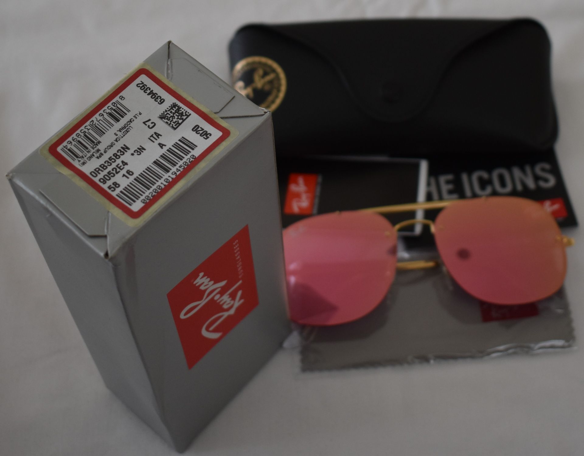 Ray Ban Sunglasses ORB3583N 9052E4 - Image 2 of 2