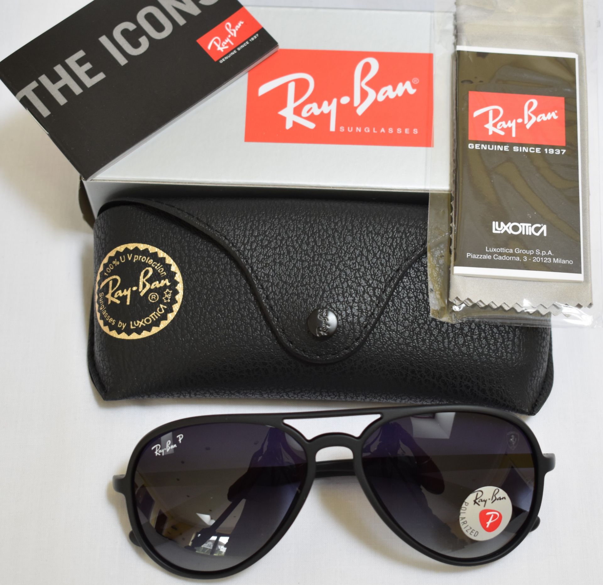 Ray Ban Sunglasses (Ferrari) ORB4320CH 622/8G *3P