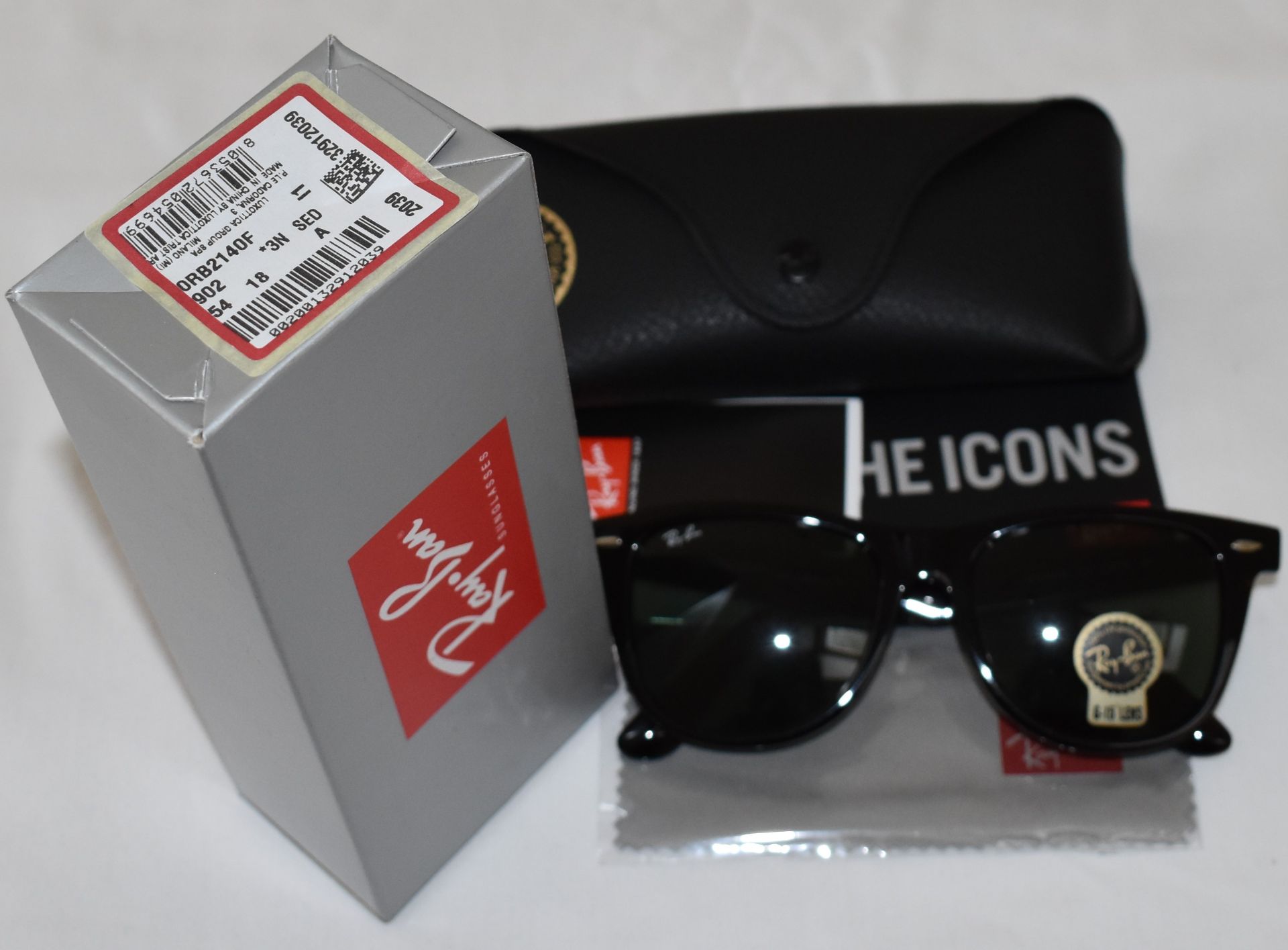 Ray Ban Sunglasses ORB2140F 902 *3N - Image 2 of 2