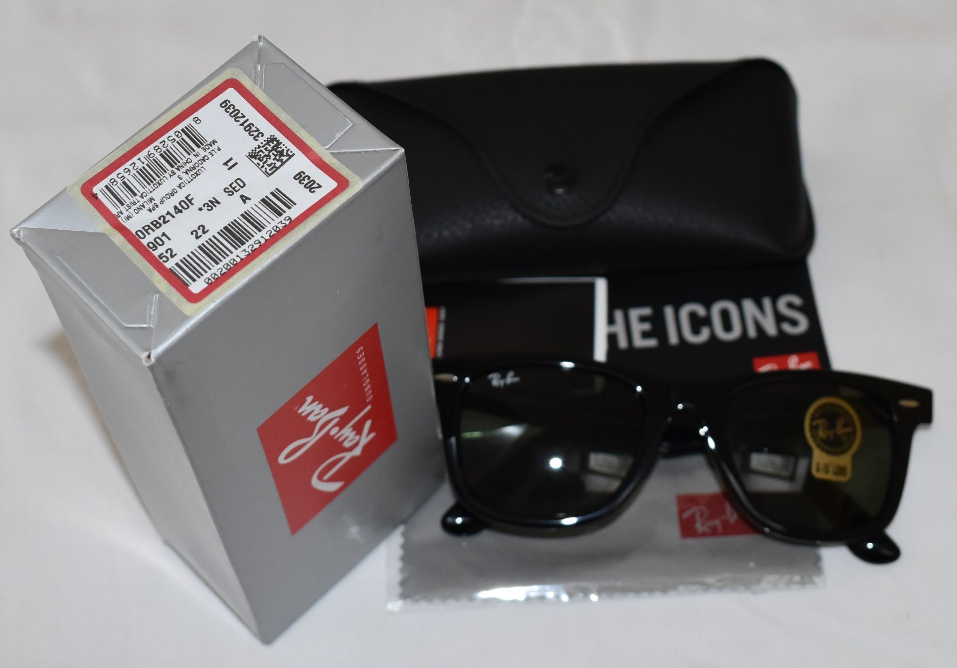 Ray Ban Sunglasses ORB2140F 901 *3N - Image 2 of 2