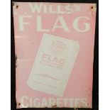 Vintage Retro Wills Cigarette Tobacco Metal Advertising Shop Sign