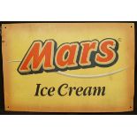 Vintage Retro Metal Mars Ice Cream Wall Shop Advertising Sign