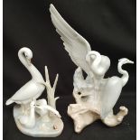 Vintage Pair Bird Figures Nao & Casades