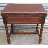 Antique Piano Stool