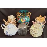 Vintage Parcel of Ceramics Includes Novelty Tea Pots