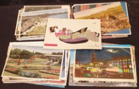 Vintage Collectable Post Cards UK & Rest of The World 50 in Total