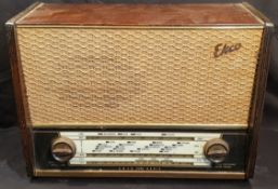 Vintage Ekco A320 Radio Wood Case c1950's