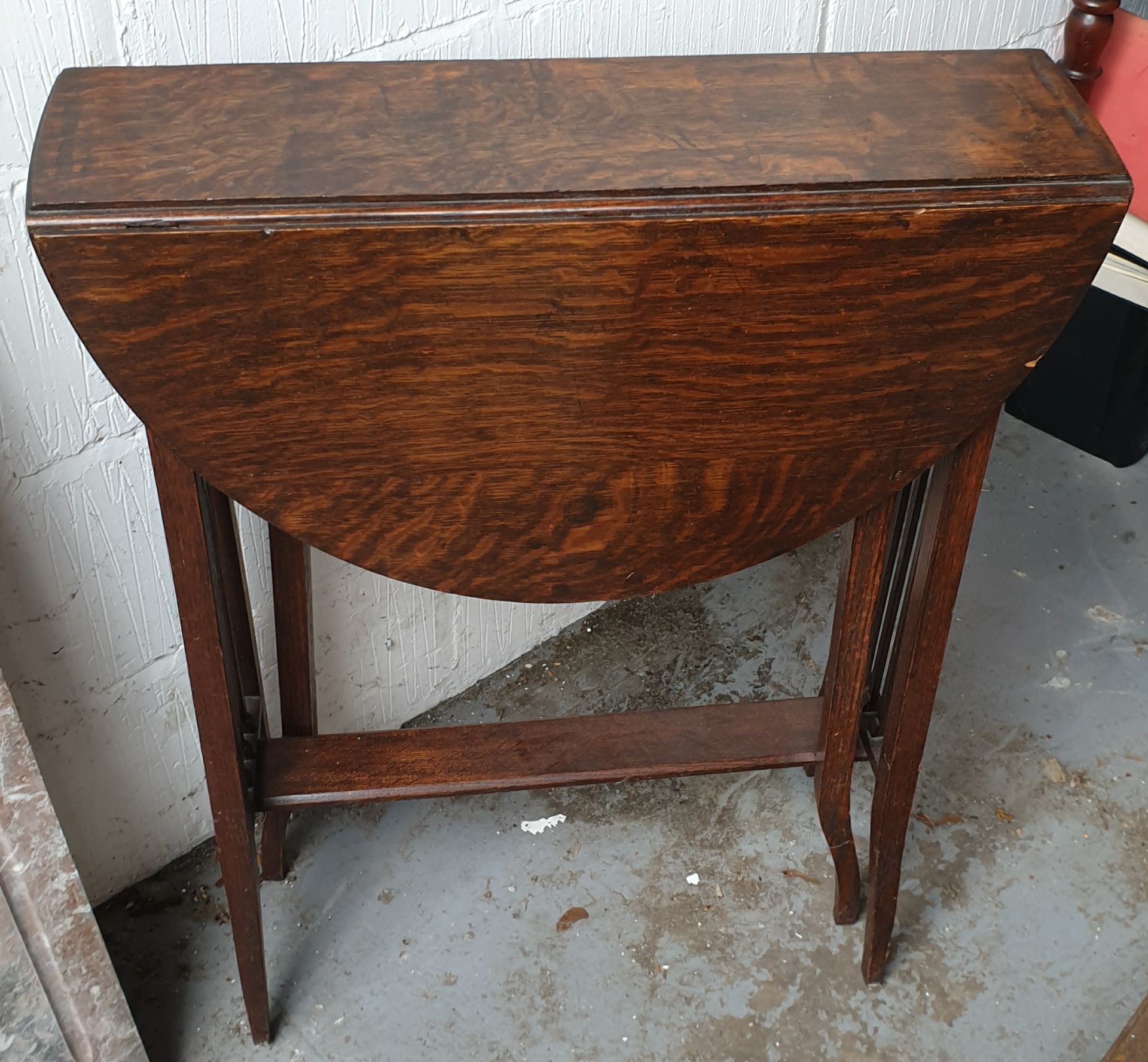 Antique Small Edwardian Gate Leg Table