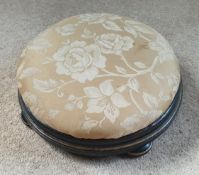 Antique Furniture Edwardian Foot Stool Round