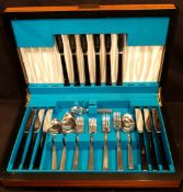 Vintage Six Setting Canteen of Cutlery c1970's