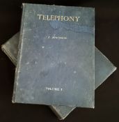 Vintage Books 2 Volumes of Telephony