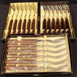 Vintage 3 x Boxes of Cutlery