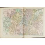 Antique Map Plan of Leeds 1899 G. W Bacon & Co.