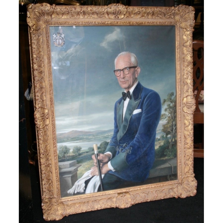 Pair of Large Family Portraits Set in Gilt Frames - Image 14 of 19