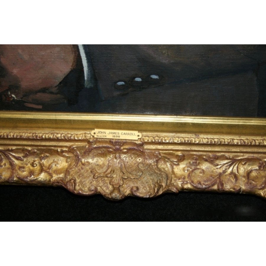 Pair of Large Family Portraits Set in Gilt Frames - Image 13 of 19