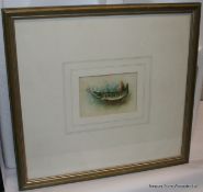 Signed Harry Davis Watercolour "Pike"