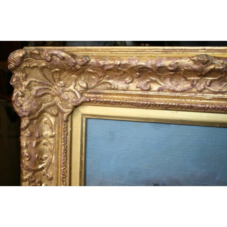 Pair of Large Family Portraits Set in Gilt Frames - Image 11 of 19