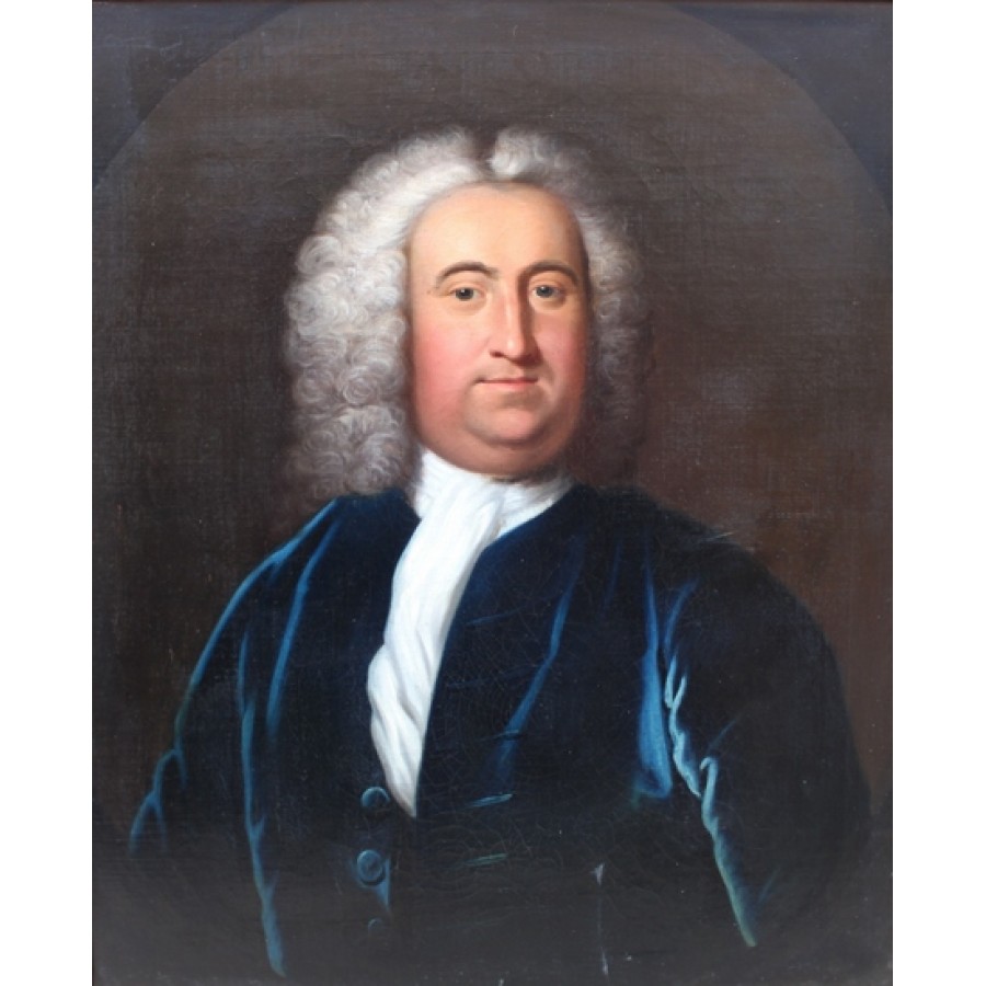 English 18th c. Portrait of a Gentleman Oil on Canvas - Image 2 of 10