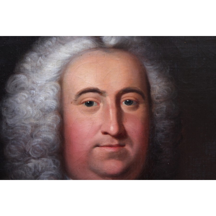 English 18th c. Portrait of a Gentleman Oil on Canvas - Image 3 of 10