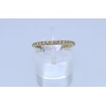 18k Yellow Gold Diamond Eternity Ring