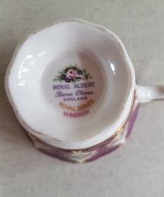 Royal Albert Windsor Cup and Saucer. - Image 2 of 2