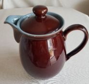 Denby Coffee / Water Pot with Lid.