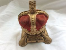 Antique Coronation Crown 1953 Money Box