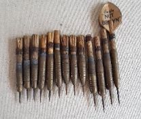 Antique Cigarette Advertising Assorted Darts