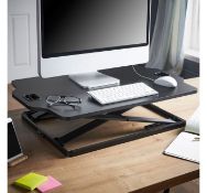 (TD67) Adjustable Standing Desk Smooth adjustable mechanism makes for a seamless sit to stand ...