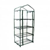 (SP464) 4-Tier Mini Greenhouse Our 4-tier Grow House provides plenty of shelf area and ...
