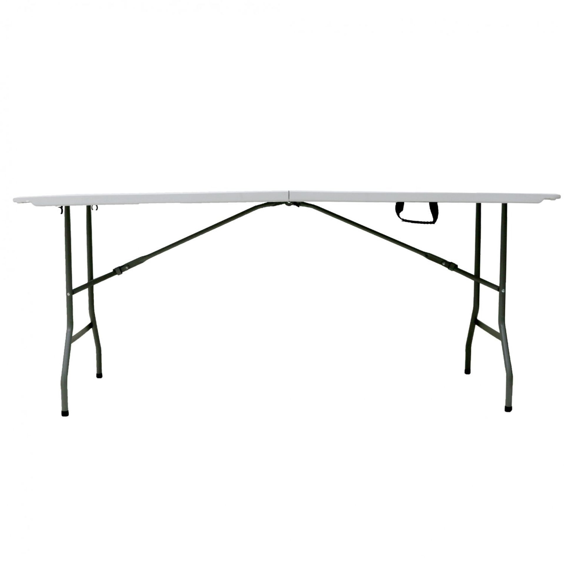 (ZP27) 6ft 1.8m Folding Heavy Duty Catering Outdoor Trestle Party Garden Table The fold...