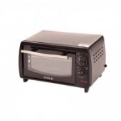 (TD99) 9L Electric Black Mini Oven 800W 50HZ 230V Adjustable Temperature Control This 9L ...