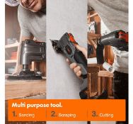 (OM111) E-Series 18V Cordless Oscillating Multitool E-series Cordless Oscillating Multitool *B...