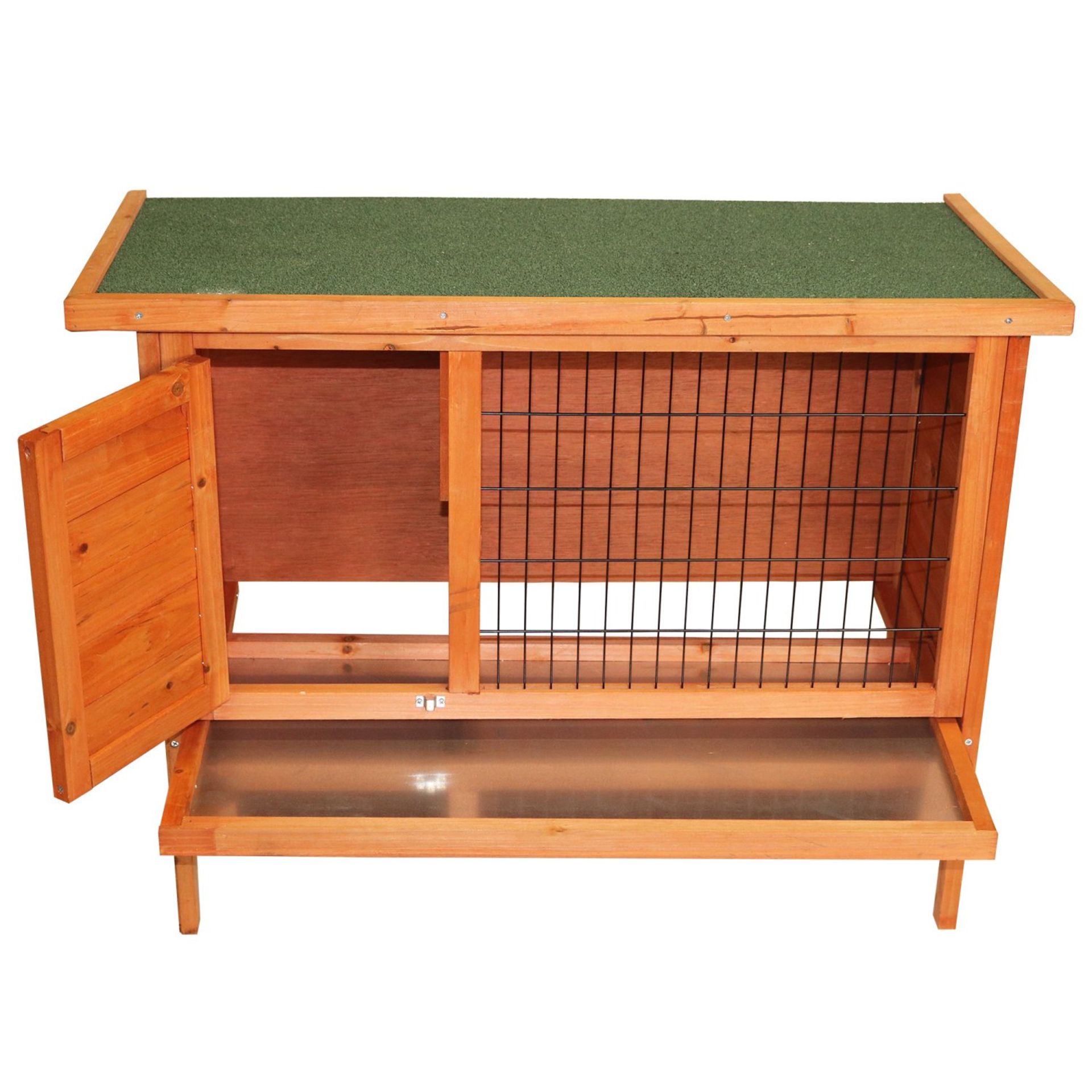 (ZP40) Single Rabbit Hutch 820x390x700mm Made to the highest standards with anti f... - Image 2 of 2