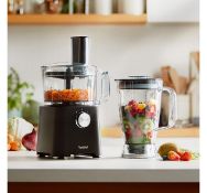 (MY13) 750W Food Processor Chop, mix, shred, slice, juice, grate, make dough or liquidise ingr...