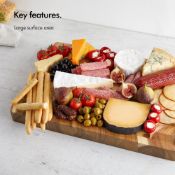 (MY38) Acacia Chopping Board Constructed from 100% sustainable acacia wood with a distinctive ...