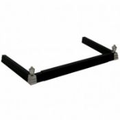 (KK49) Adjustable Chrome Fire Fender Fireplace Guard Frame Surround The fire fender provides...