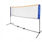 (KK50) Small Multi-Purpose fully adjustable net set. The posts are able to reach 155cm for ba...