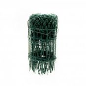 (KK31) 10m x 400mm Garden Lawn Border Edging Fencing PVC Coated Wire The garden edging not o...