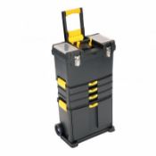 (KK11) Rolling Tool Box Chest Trolley Mobile Garage Storage Cart The tool box trolley is a g...