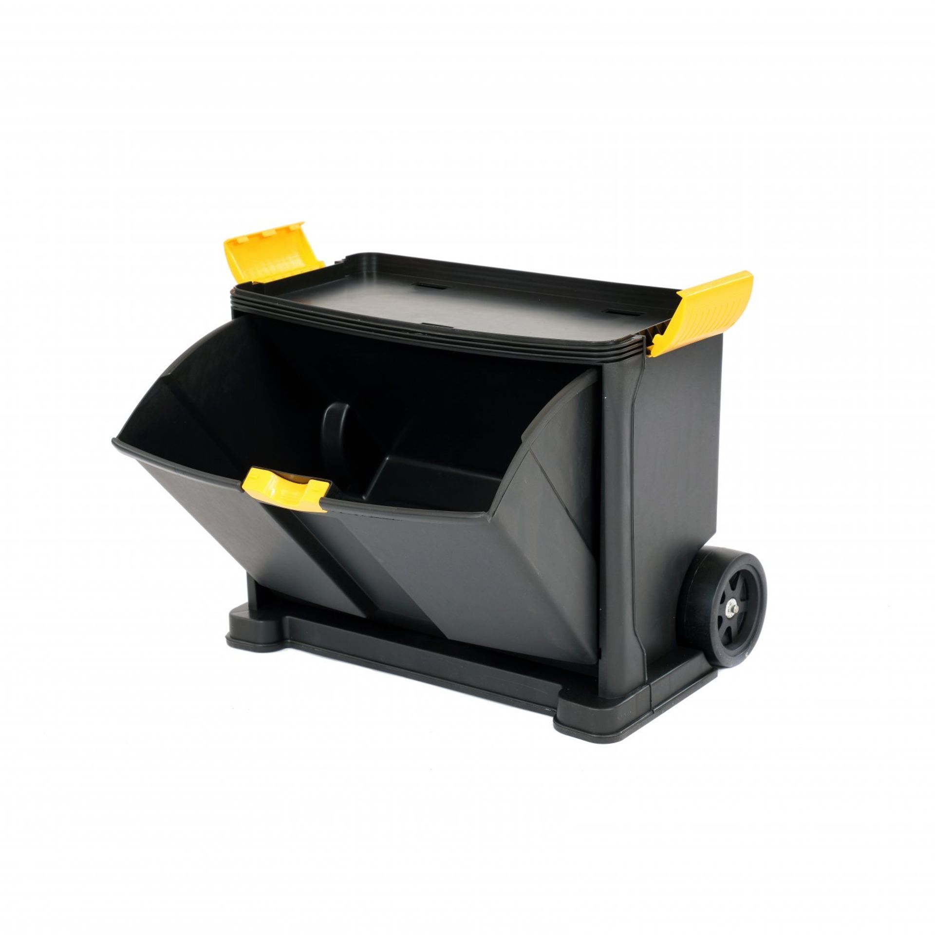 (KK11) Rolling Tool Box Chest Trolley Mobile Garage Storage Cart The tool box trolley is a g... - Image 2 of 2