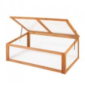 (KK104) Wooden Cold Frame Cupboard Grow House Constructed with a large rigid solid wood...