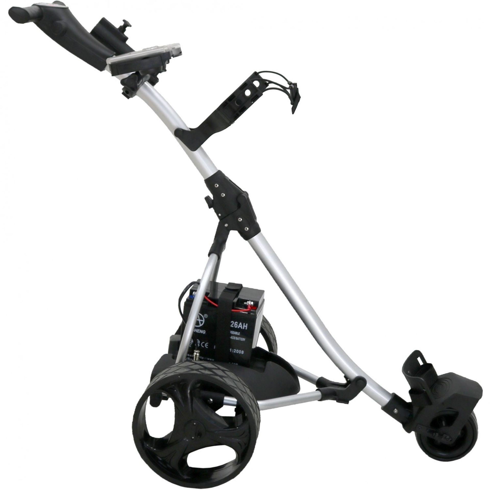 (SK194) Headway Electric Powered Digital Golf Trolley Features: 1.High Tech Aluminium Alloy Fra... - Image 2 of 2