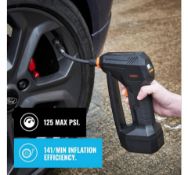 (GL90) 12V Tyre Inflator Cordless and portable, this Tyre Inflator is practical, fast and ...