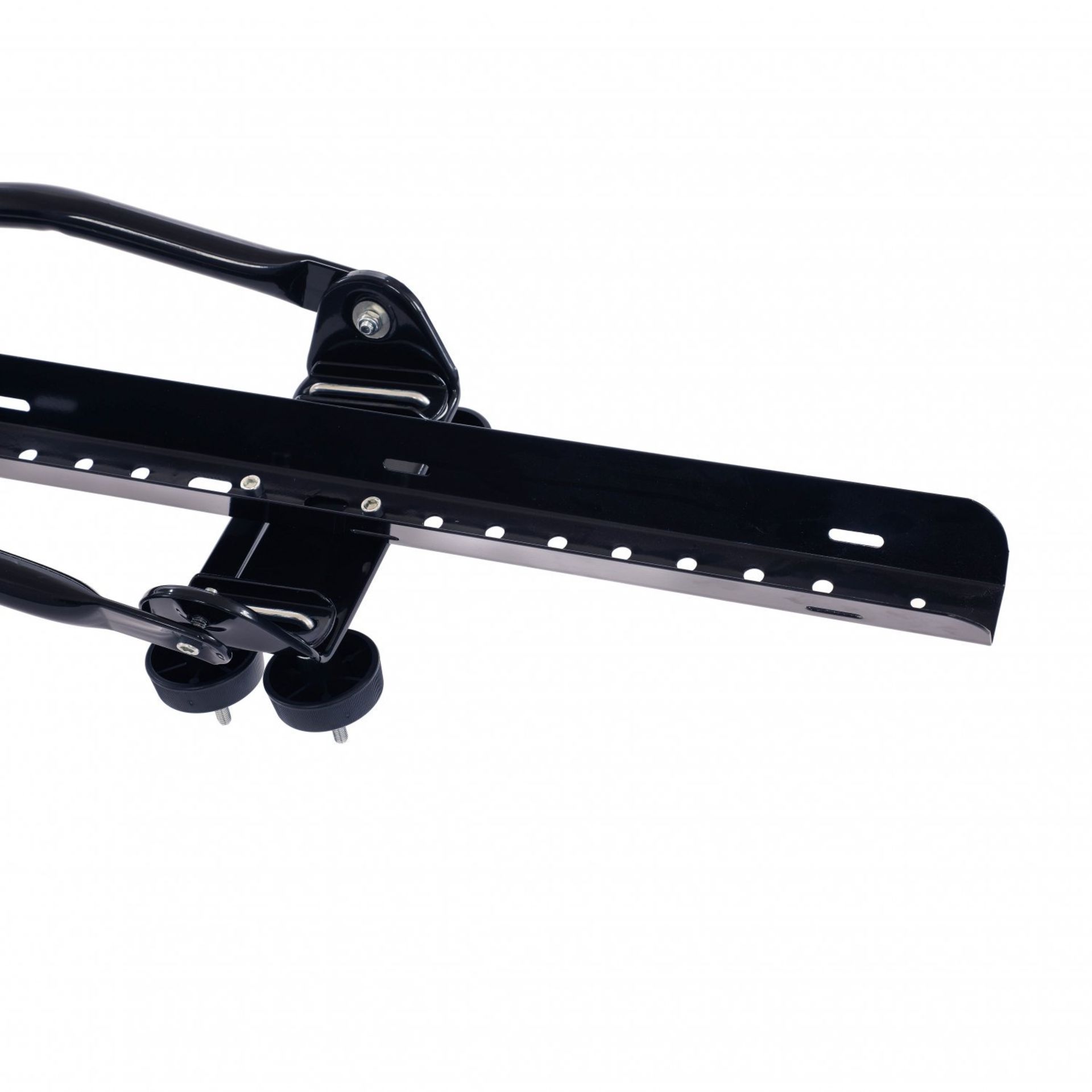 (PP555) 2x Universal Upright Lockable Roof Mounted Bike Bicycle Rack Bar Carriers The univ... - Image 2 of 2